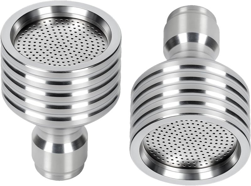 Solivede Pressure Washer Nozzle Tips Soft Wash Gun Shower Nozzle with 1/4'' Quick Connect Adapter for Pressure Washer Gun Car Washing, Tire Detailing, Garden Watering 2 Pcs - Image 1